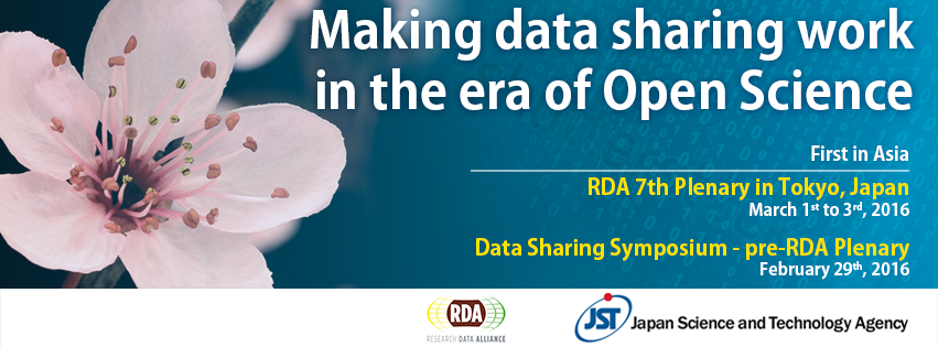 RDA Plenary banner